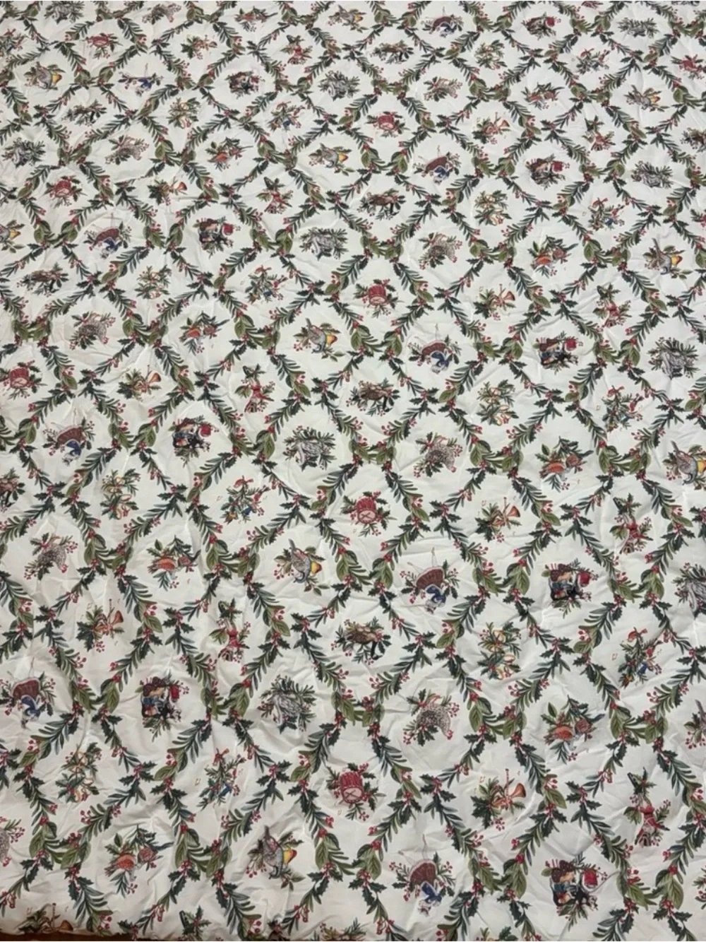 Pottery Barn 12 Days of Christmas Queen Comforter
